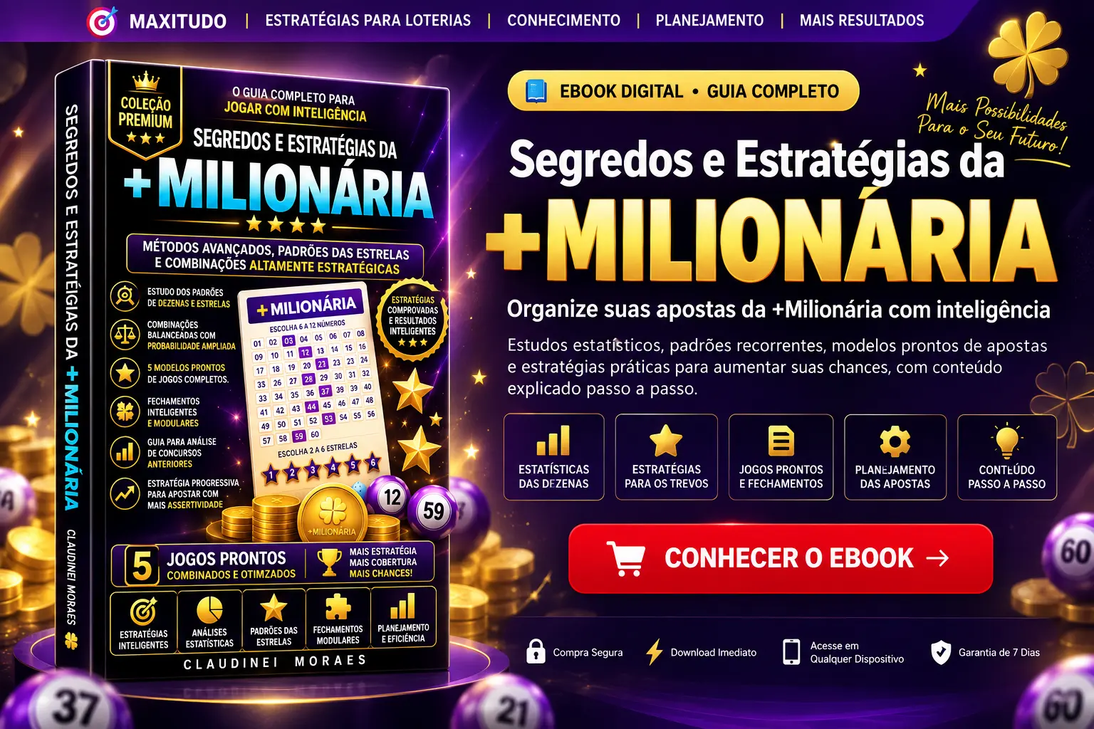 Segredos e Estratégias da +Milionária - eBook Premium